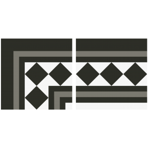 Faixa Dupla Losango 134fx