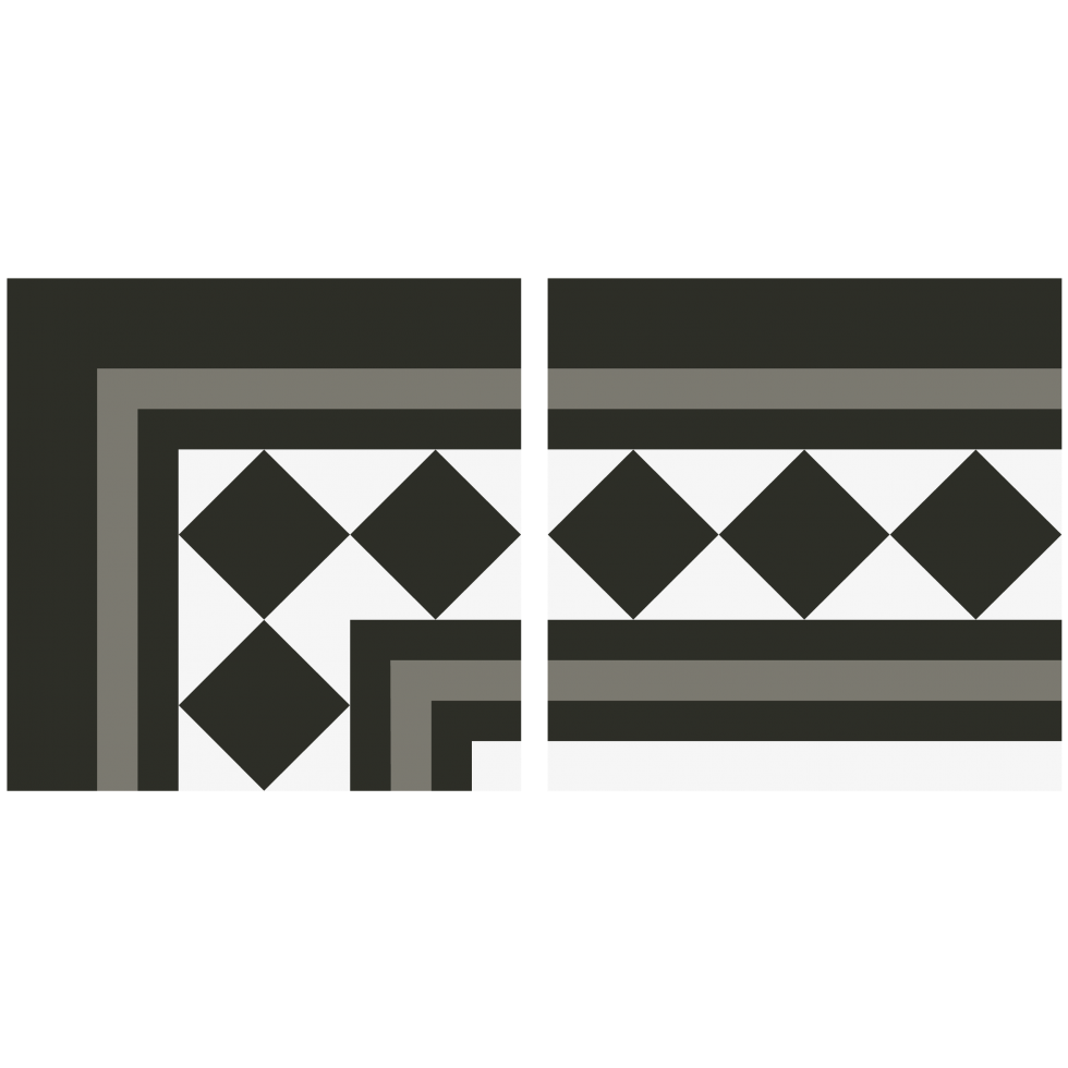 Faixa Dupla Losango 134fx